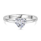 LUXURIANT DIAMOND - Lab Grown Diamant VS-EF SGL zertifiziert Ring, 950 Platin (Größe 16.00) ca. 1,00 ct