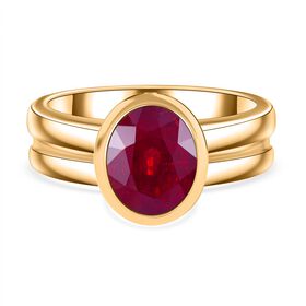Afrikanischer Rubin-Ring - 3 ct.