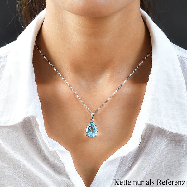 Himmelblauer Topas-Anh&auml;nger -9,75 ct. image number 2