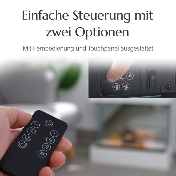 Elektrischer Kamin mit Fernbedienung image number 3