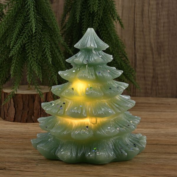 Flammenlose, batteriebetriebene LED-Kerze image number 2