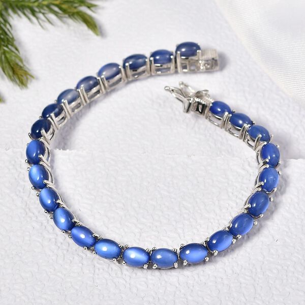 D'Joy Aurora Mondstein Armband ca. 19 cm 925 Silber rhodiniert ca. 23,69 ct. image number 1