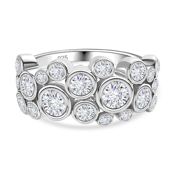 Moissanit Ring - 1,28 ct. image number 0