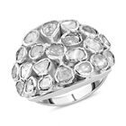 Polki Diamant Ring 925 Silber platiniert  ca. 1,00 ct image number 3