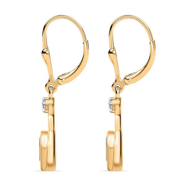 Dainty Chromdiopsid und Zirkon-Ohrringe image number 5