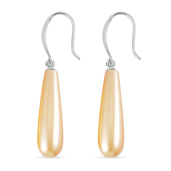 Goldenes Muschelkernperle-Schmuckset image number 6