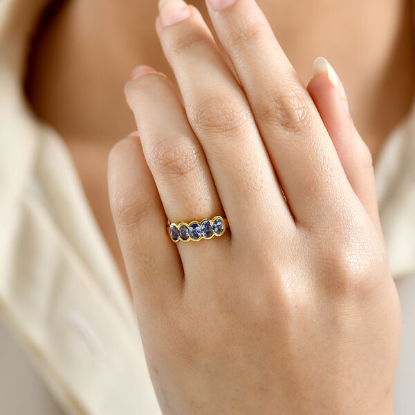 D'Joy Tansanit Ring - 1,20 ct. image number 3