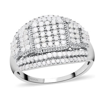 Wei&szlig;er Diamant-Ring - 1 ct.