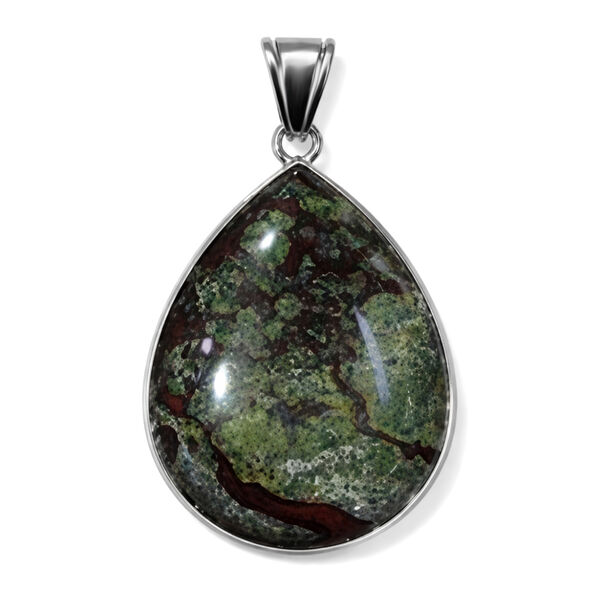 Drachenblut-Jaspis Anh&auml;nger ca. 50,00 ct.