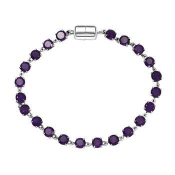 D'Joy AA afrikanisches Amethyst 19cm Armband - 9,53 ct.