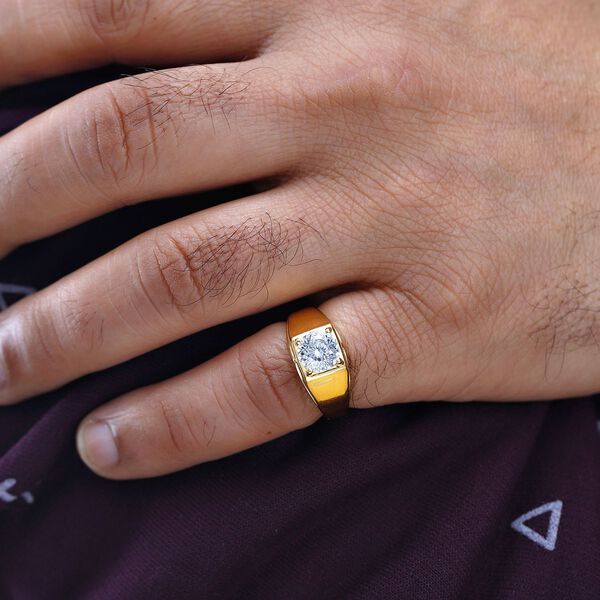 Moissanit Ring - 1,44 ct. image number 9