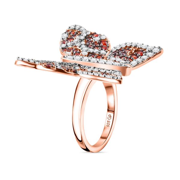 GP Trionfo Kollektion -Weißer und brauner Zirkon und Kanchanaburi blauer Saphir-Ring - 3,30 ct. image number 5