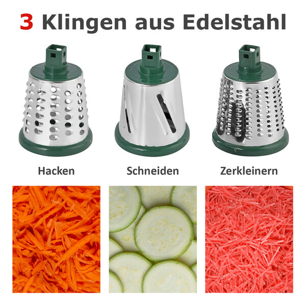 HOMESMART Gem&uuml;se- und Obstschneider, Gr&uuml;n image number 9