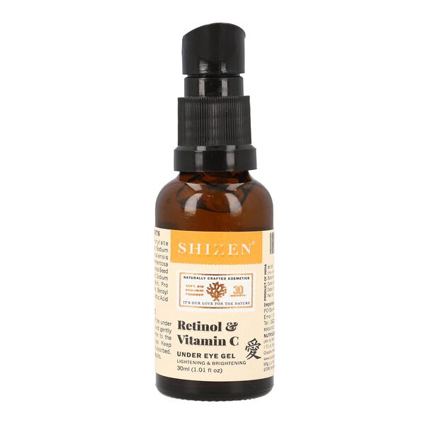 SHIZEN - Retinol und Vitamin C 100% organisches Unter-Augengel - 30 ml image number 0