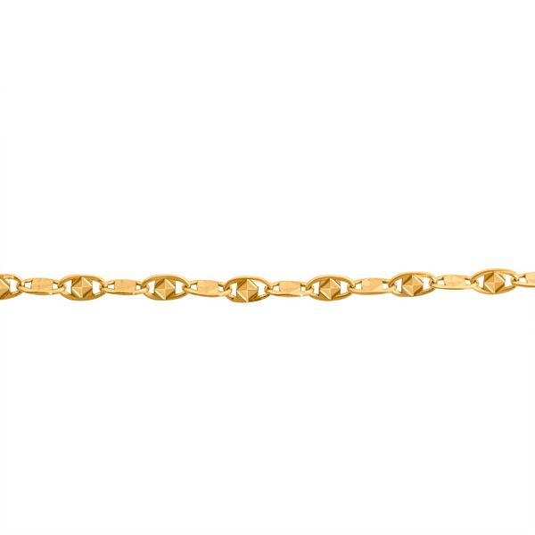 925 Silber vergoldet Armband ca. 19 cm ca. 1,58g image number 2