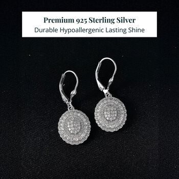 LUXURIANT DIAMOND - Lab Grown Diamant SI-GH Ohrringe 925 Silber Rhodiniert ca. 0,99 ct.