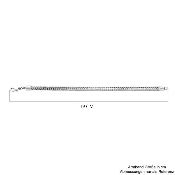 Royal Bali Kollektion - Tulang Naga Armband in 925 Silber image number 5