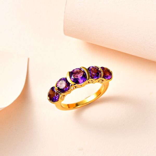 AA Mashamba Amethyst Ring - 3,23 ct. image number 2