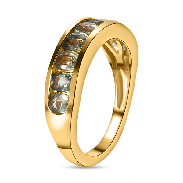 Gr&uuml;ner Saphir-Ring - 2,29 ct. image number 5