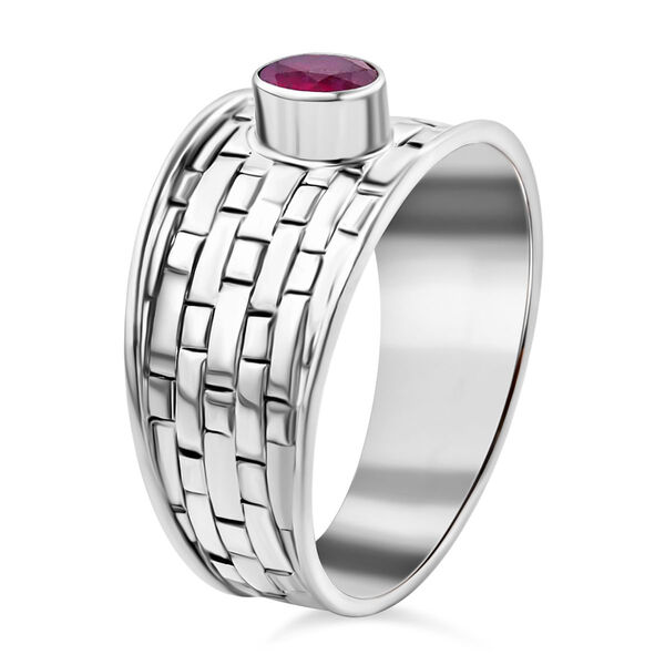 Royal Bali Kollektion - Afrikanischer Rubin Ring - 0,64 ct. image number 3