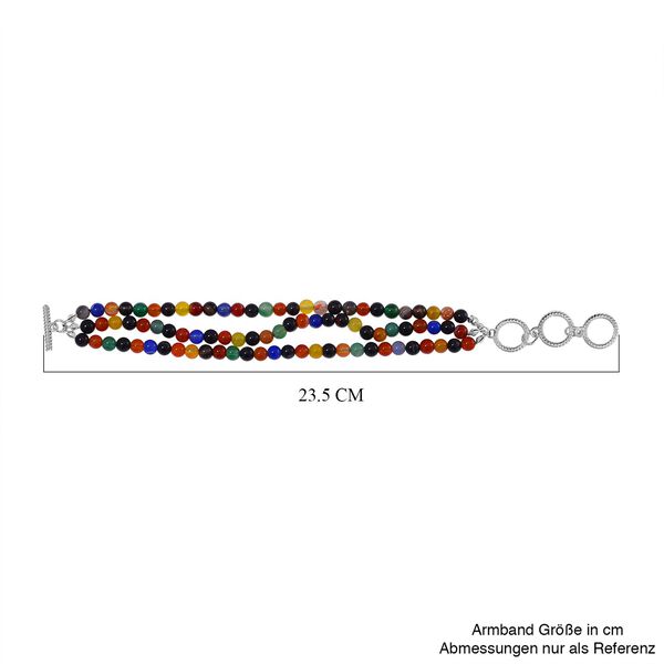 Multi Edelstein Armband, 18 cm - 32,42 ct. image number 5