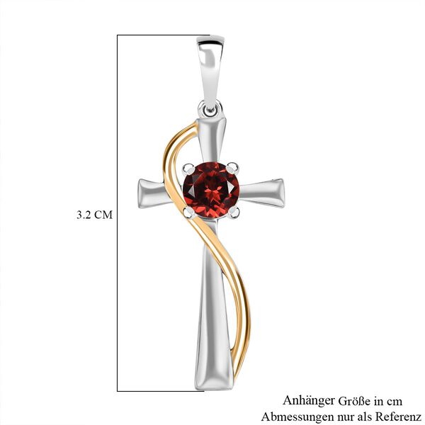 Mosambik Granat Anh&auml;nger - 0,63 ct. image number 6