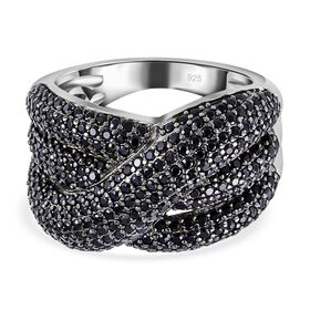 Schwarzer Spinell-Ring - 2,18 ct.