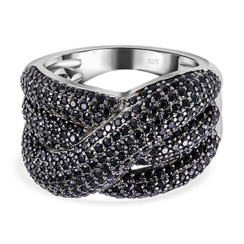 Schwarzer Spinell-Ring - 2,18 ct.