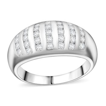 LUSTRO STELLA wei&szlig;er Zirkonia Ring