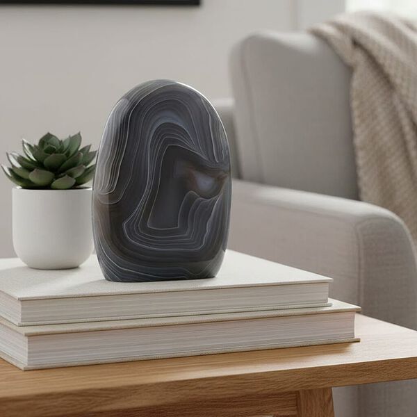 Gem Crystal Kollektion- Mehrfarbiger Achat Freiform, Mittelgro&szlig; - 2500 ct. image number 1