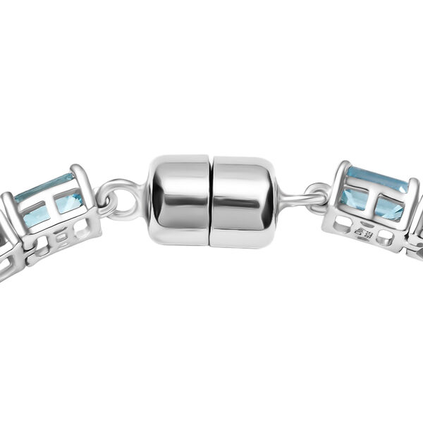 D'Joy AAA blaues Zirkon 19cm Armband - 30,97 ct. image number 3