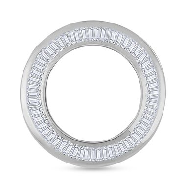 Weißer Diamant SI-GH Anhänger, 950 Platin ca. 0.25 ct