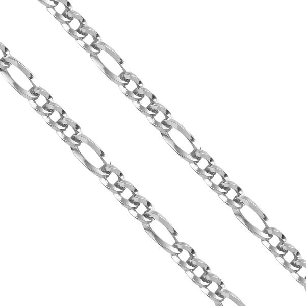 Figaro-Armband, ca. 19 cm, 316L Edelstahl image number 4