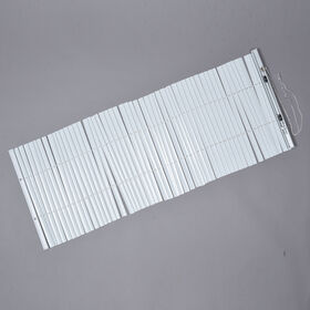 Klemmjalousie aus Aluminium, Weiß