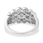 Moissanit Ring 925 Silber rhodiniert  ca. 1,21 ct image number 4