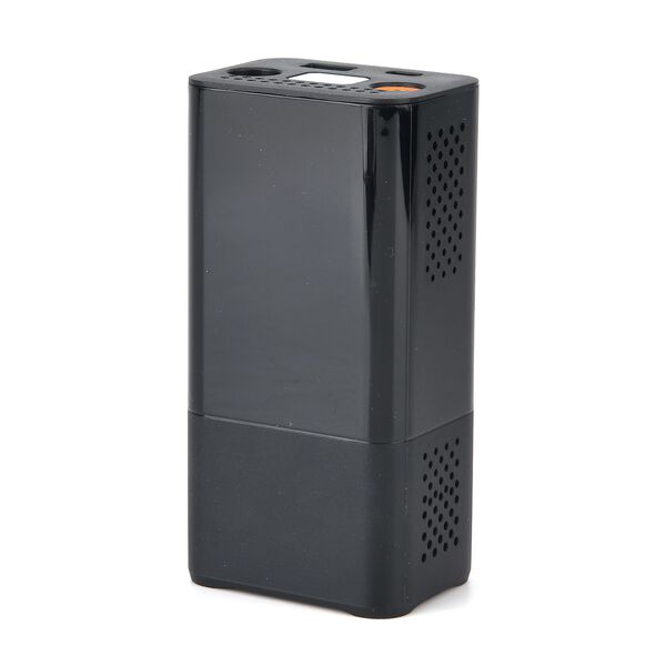 "Air pump Working voltage:  7.4V Cylinder diameter :17mm Pressure range: 0.35-10.3Bar/5-150PSI Battery capacity:4000 mAh  Product size 66*50*134mm Net weight: 0.4kg Package size: 80*70*145mm Color box weight: 0.52kg Quantity: 32pcs Carton size: 340*310*31 image number 5