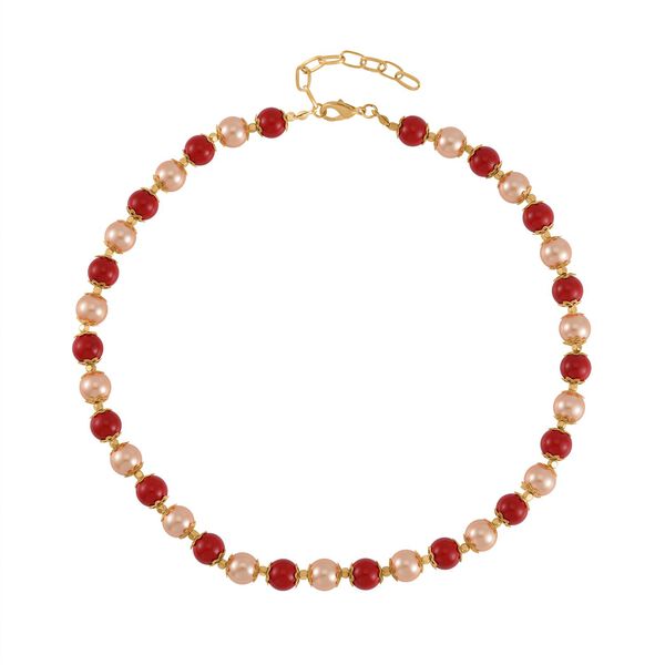 Gr&uuml;ne Muschelkernperle Schmuckset  Legierung vergoldet image number 4