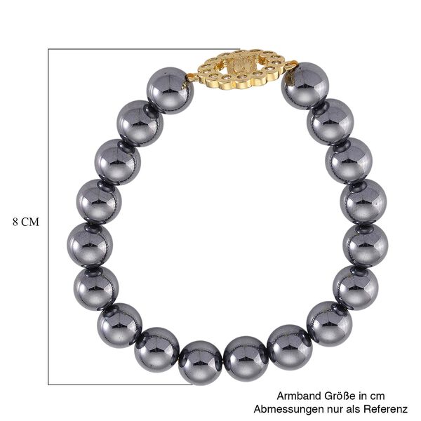 Terahertz, Wei&szlig;er Zirkonia Armband, Flexibles, Nickelfreies Messing image number 6