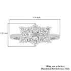 ILIANA Diamant zertifiziert SI G-H Ring 750 Weißgold image number 5