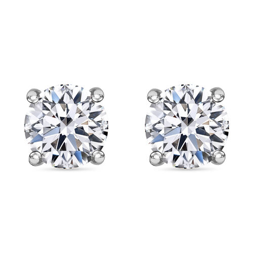 IGI zertifizierte SI GH Diamant-Ohrringe - 0,50 ct. image number 0