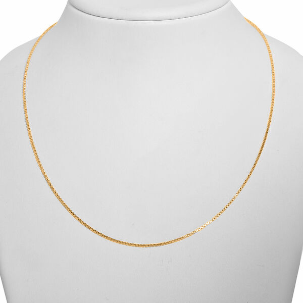 Boxkette in 585 Gelbgold, 45cm image number 2