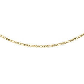 Figaro Kette 60 cm in 375 Gold