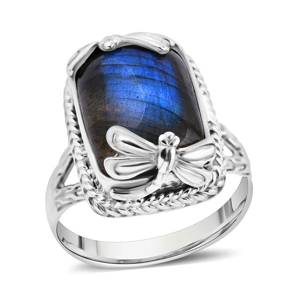 Royal Bali Kollektion - AAA Labradorit Ring - 10,94 ct.