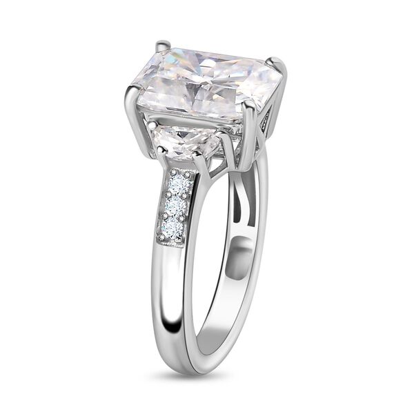 Moissanit Ring - 3,55 ct. image number 7