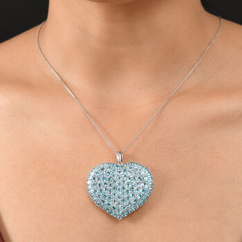 D'Joy Betroka blauer Apatit Anh&auml;nger - 18,36 ct.