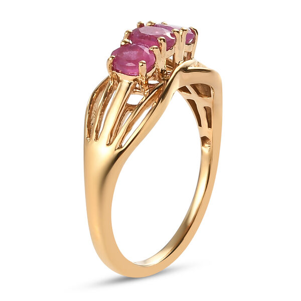 Afrikanischer Rubin-Ring - 0,77 ct. image number 5