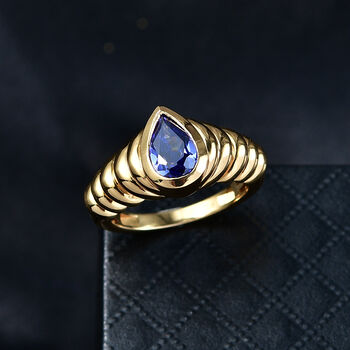 EverTrue Tansanit Zirkonia Ring