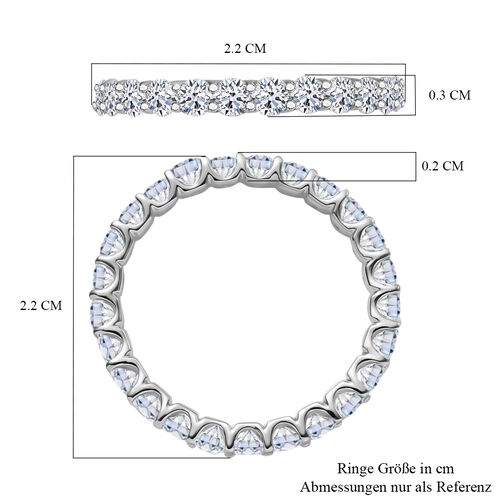 LUXURIANT DIAMOND- SI-GH Labor Diamant Schmuckset (Ringgröße 17,5) image number 14
