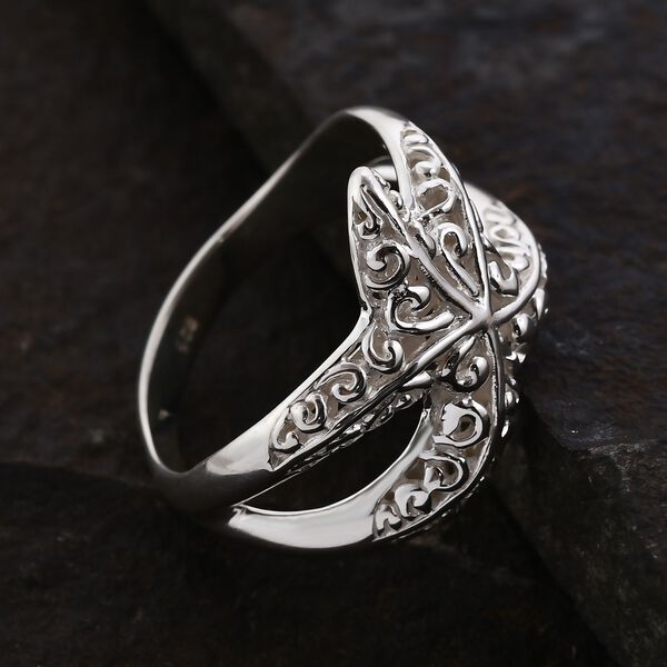 Royal Bali Kollektion- Seestern-Ring image number 1