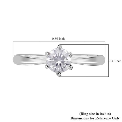 LUXORO SI-GH Labor Diamant Ring in 585 Weißgold - 1 ct. image number 15